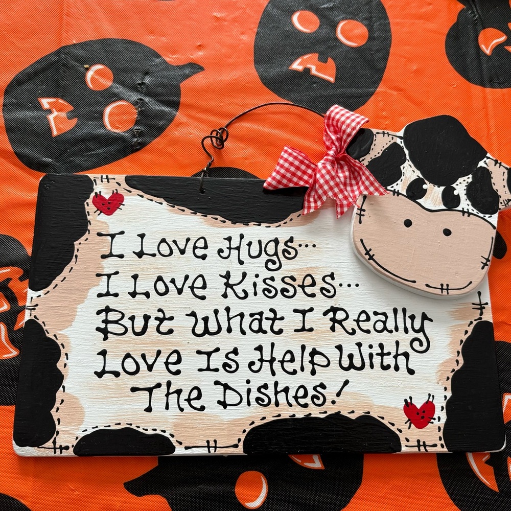 Cow sign